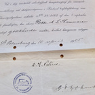 VANHA Asiakirja VR Valtion Rautatiet Pietari 1905 Oma Leima - pikkukuva 2