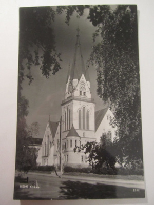 VANHA Postikortti Lappi Kemi 1950-l  Alkup.Mallikappale