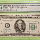 USA, 100 Dollars 1950 Minneapolis, PMG 58 EPG. - pikkukuva 1