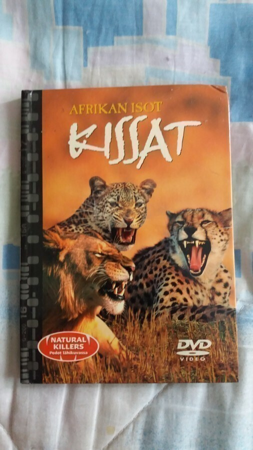 Natural killers – Afrikan isot kissat, DVD, sis. pk
