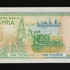 Syyria 5 x 1000 Pounds 1997, P111b UNC - pikkukuva 3