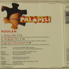 Palapeli • Kuulen CD Maxi-Single - pikkukuva 2