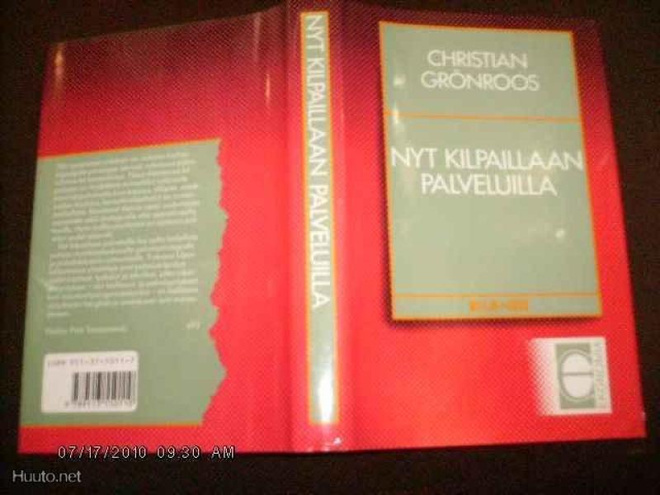 Christian Grönroos: Nyt kilpaillaan palveluilla (2 p. 1991)