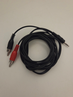 Audio johto RCA - 3.5mm 2m