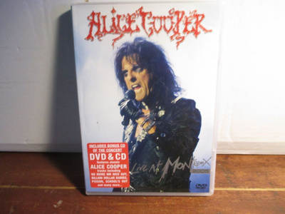 ALICE COOPER:LIVE AT MONTREUX DVD+CD 2005