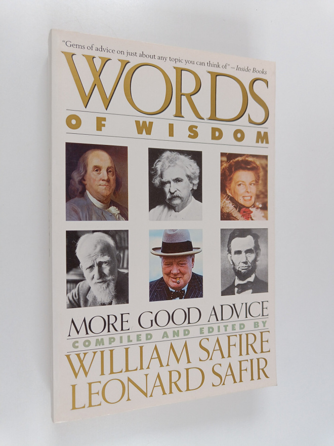 William Safire ym. : Words of Wisdom