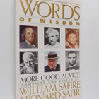 William Safire ym. : Words of Wisdom - pikkukuva 1