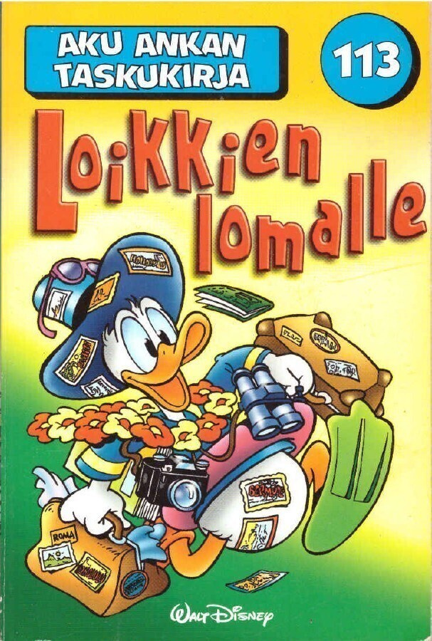 Aku Ankan taskukirja #113 - Loikkien lomalle
