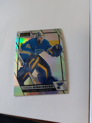 2023-24 O-Pee-Chee Platinum Rainbow #185 Jordan Binnington