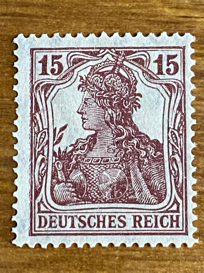 SAKSA REICH 1918-1919 GERMANIA YLEISMERKKI**