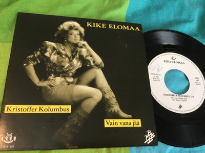Kike Elomaa Kristoffer Kolumbus  single Nm 1992