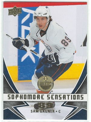 08-09 Upper Deck Sophomore Sensations #SS5 Sam Gagner