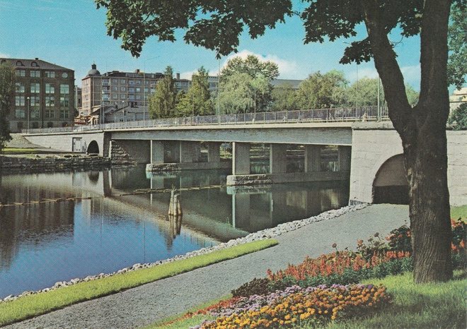 Postikortti, HÄMEENLINNA, Vanajaveden silta