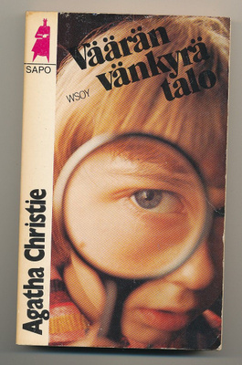 Agatha Christie - "Väärän vänkyrä talo" - pokkari