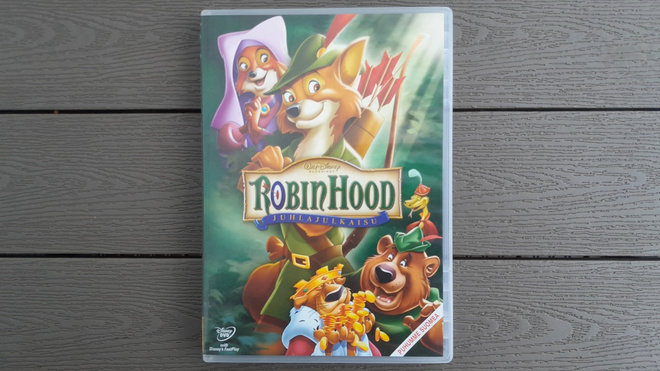 DVD: Robin Hood - Juhlajulkaisu (Disney Klassikot 1973/?)