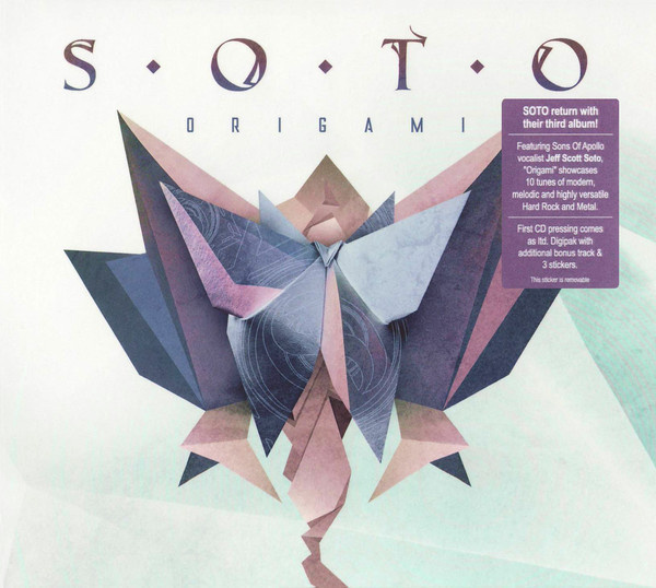 Soto - Origami (CD+1) UUSI!! Limited Edition S.O.T.O