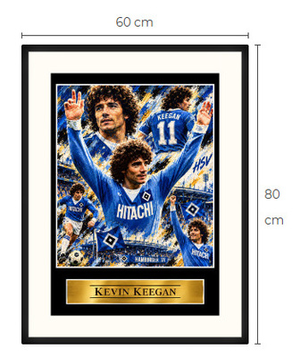 Uusi Kevin Keegan art print Limited Edition