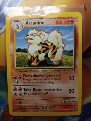 Arcanine #36 Legendary Collection Uncommon card