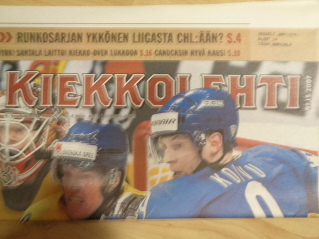 Kiekkolehti Nro 15/2007 (14.11)