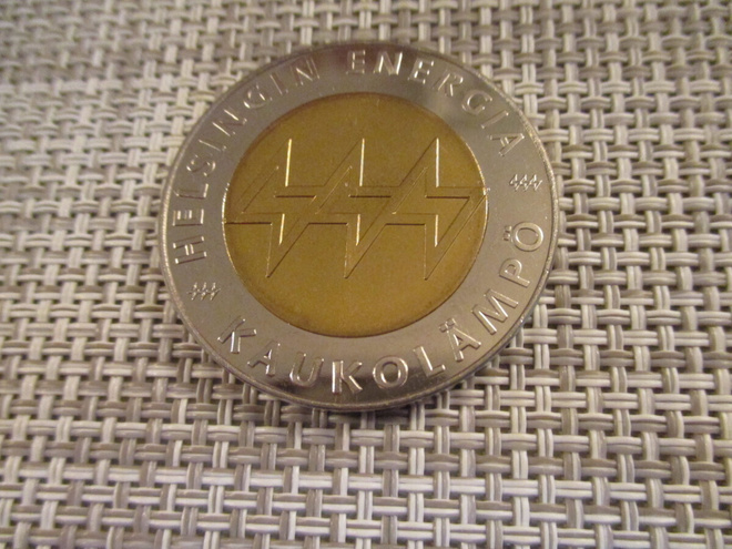 Helsingin Energia Kaukolämpö mitali 2002.