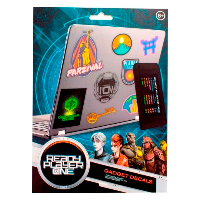 READY PLAYER GADGET DECALS	(55 599)	4 sheets of waterprrof &