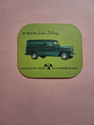 Willys Sedan Delivery. 45.