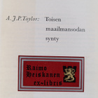 A. J. P. Taylor : Toisen maailmansodan synty - pikkukuva 3
