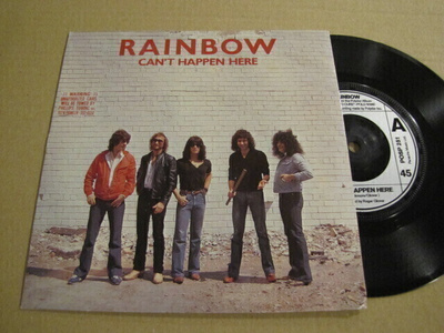 Rainbow Can't happen here (remix) 7 45 Saksa 1981