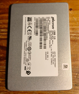 256GB 2,5" SSD
