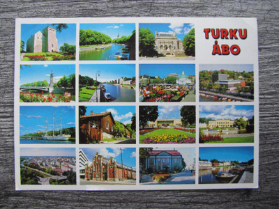 TURKU.....todellinen "monikuva". Nordlek -leima.