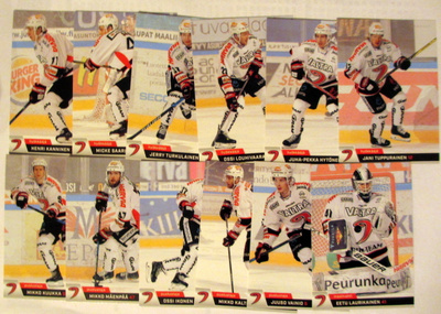 Cardset 2018-19 JYP 49-60 teamset