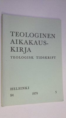 Teologinen aikakauskirja 5/1979