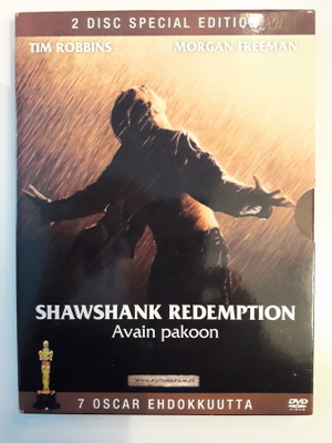 Shawshank Redemption, Avain pakoon ( 2 Levyä ) SE - DVD