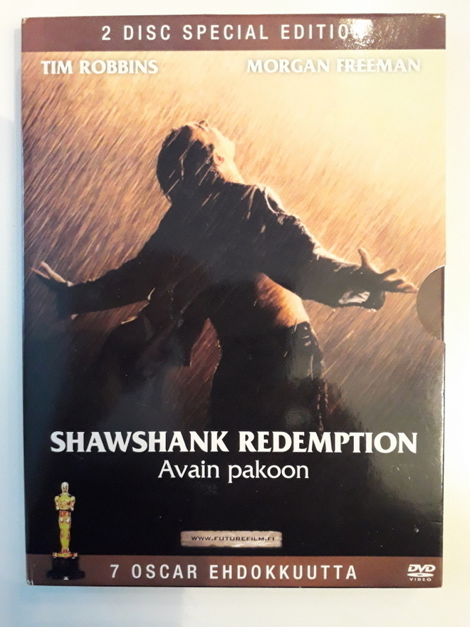 Shawshank Redemption, Avain pakoon ( 2 Levyä ) SE - DVD