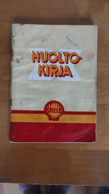 Shell HUOLTOKIRJA