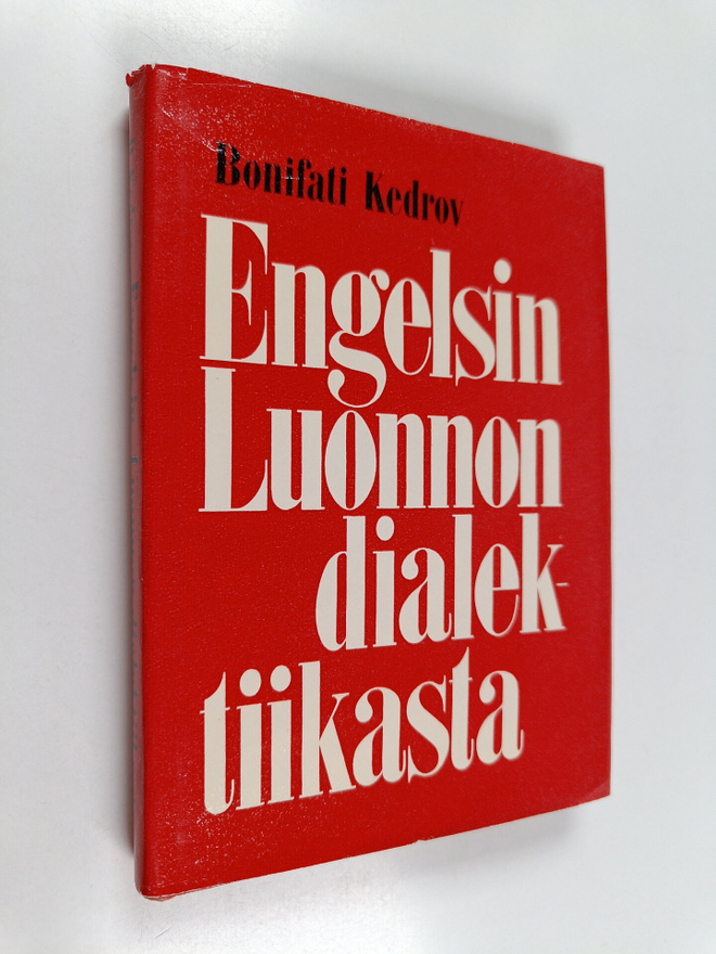 Bonifati Kedrov : Engelsin luonnon dialektiikasta