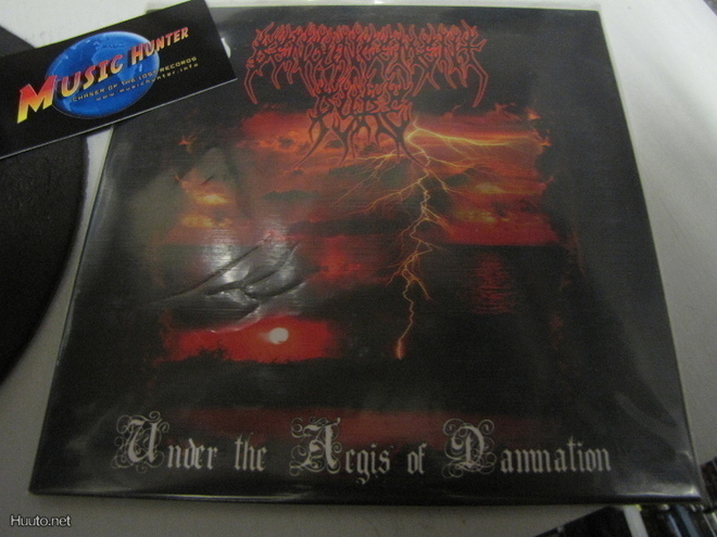 DENOUNCEMENT PYRE -  UNDER THE AEGIS OF DAMNATION 7''