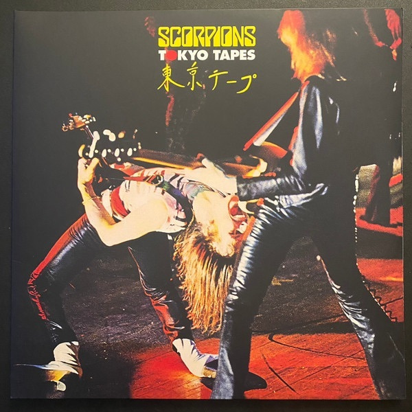 Scorpions – Tokyo Tapes 2LP 2023 Reissue YELLOW