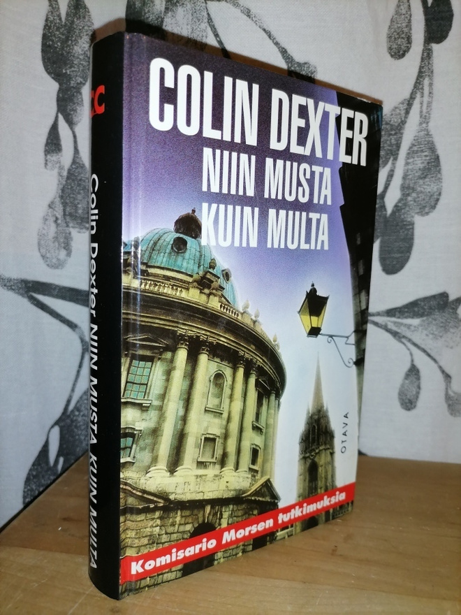 Colin Dexter - Niin musta kuin multa - 1.painos
