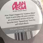 ALAN VEGA: Jukebox babe 7" (Pink / Silver) UUSI - pikkukuva 2