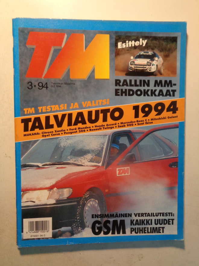 Tekniikan Maailma Nro 3/1994 (14.8)