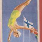 J Pohjola Helsinki 1952 Uimahyppääjä - pikkukuva 1