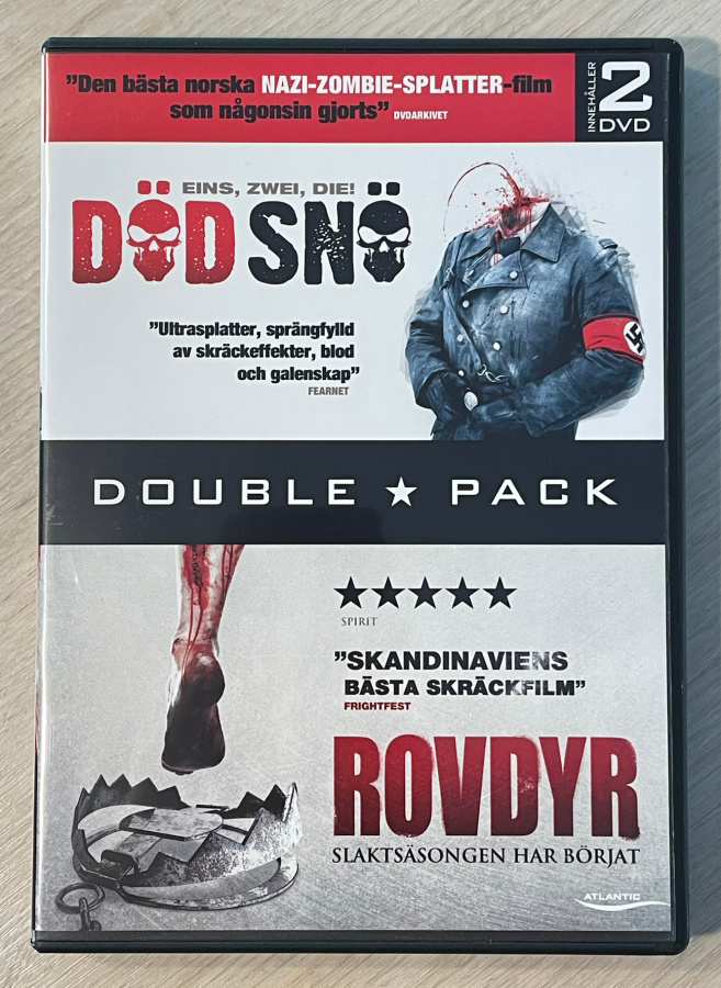 Pedon verta (2008) & Dead Snow (2009) 2DVD (UUSI)