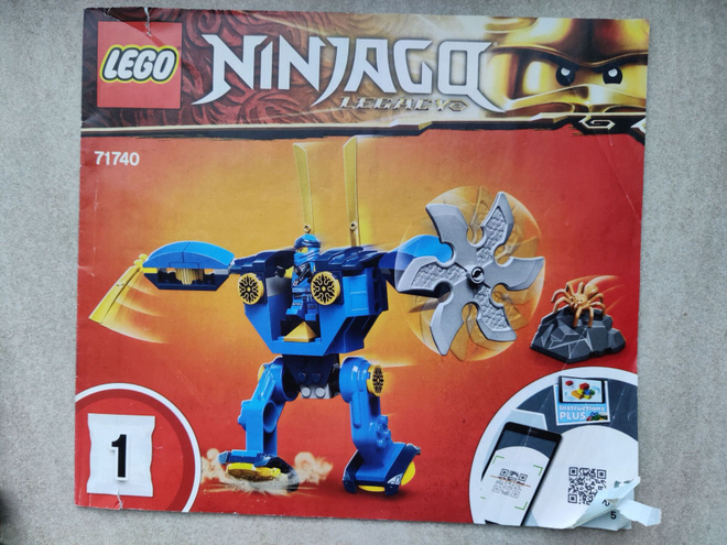 Lego Ninjago Jayn sähkörobotti 71740