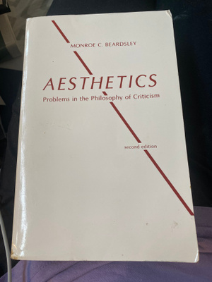 Monroe C. Beardsley: Aesthetics