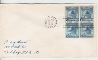 USA FDC 1948  nelilöllä