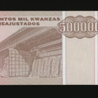 Angola 500 000 Kwanzas Reajustados 1995 P-140, UNC - pikkukuva 2