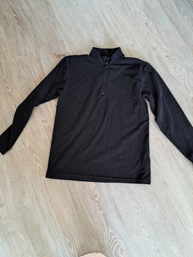 Pitkähihainen fleece paita koko L