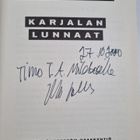 Ilkka Remes : Karjalan lunnaat (signeerattu, tekijän omiste) - pikkukuva 3