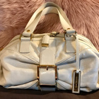 MICHAEL KORS upea kerma valk tilava  laukku nahkaa - pikkukuva 4